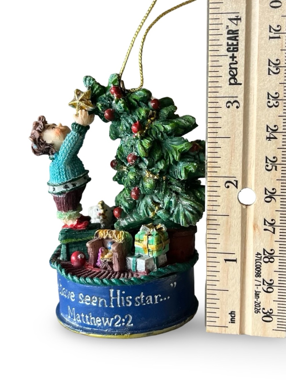 Vintage Sierra Heirloom Christmas Tree Ornament (Model HG798) - Picture 5 of 5